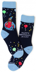 Happy Birthday Jesus Socks